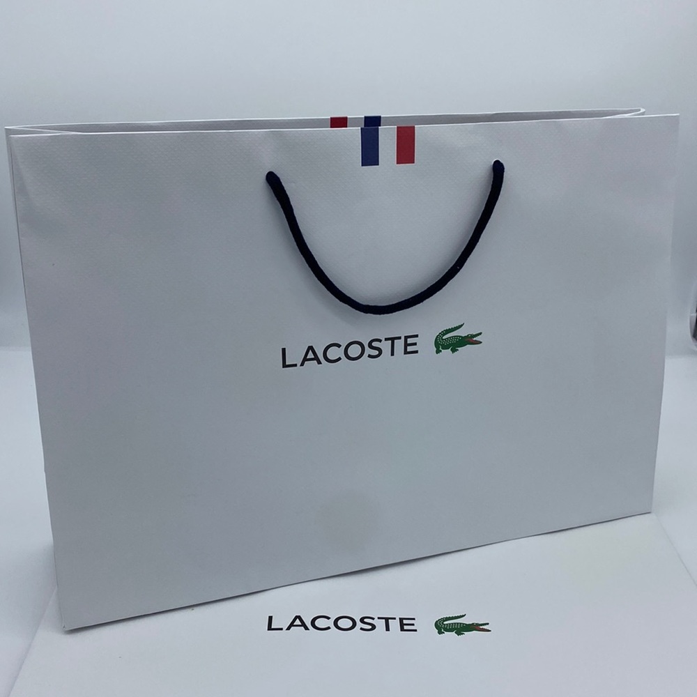 Lacoste One Paper Shopping Bag